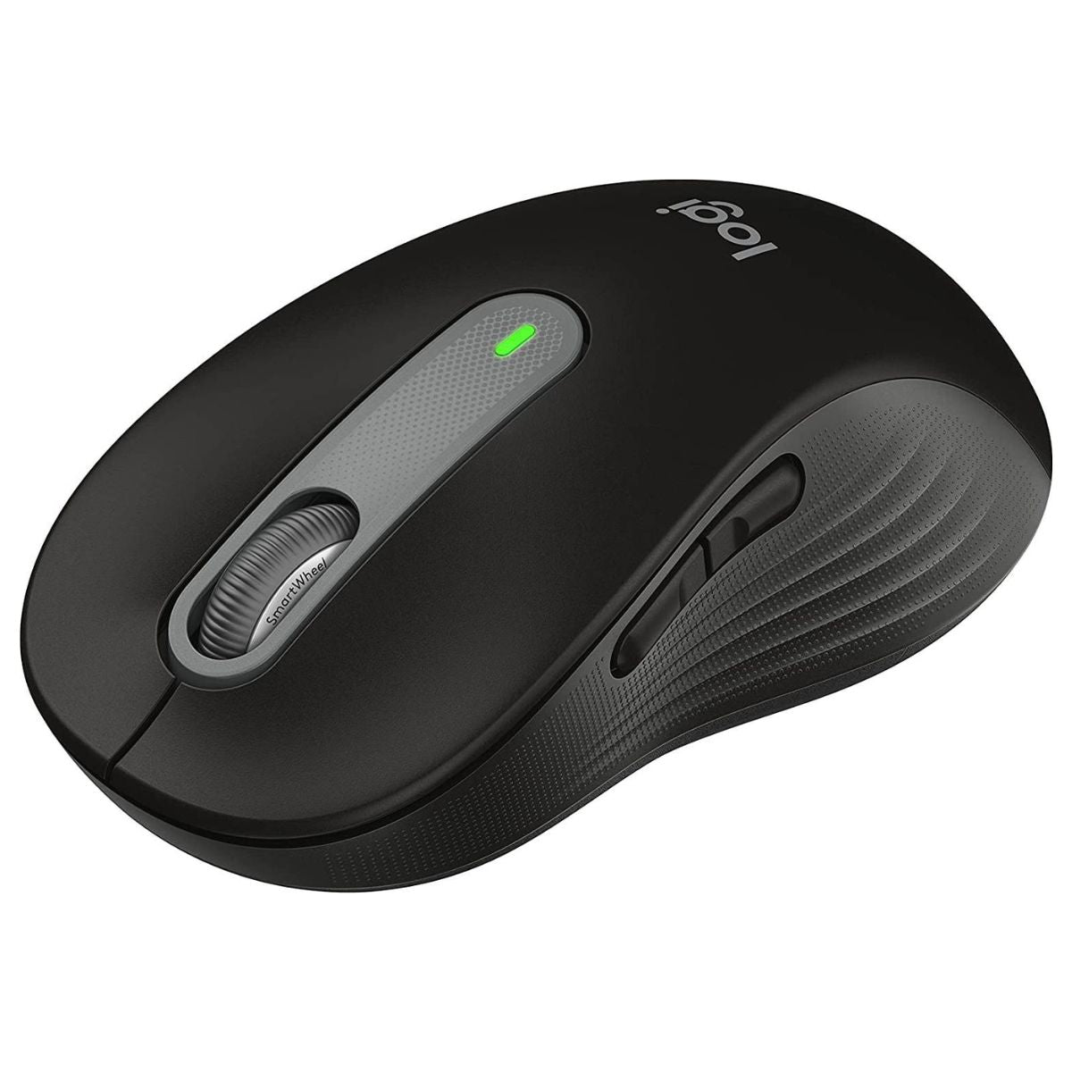 Logitech Signature M650 Wireless Mouse | Small to Medium Hands | Silent Clicks | 5 Buttons | Bluetooth | Multi-Device | 400 DPI | 10m Range | Graphite Black | 910-006253 / 910-006275