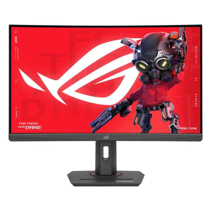 ASUS XG27WCS ROG Strix 27" USB Type-C Gaming Curved Monitor, WQHD Fast VA Display, 180Hz Refresh Rate, 1ms (GtG) Response Time, NVIDIA G-Sync & AMD FreeSync Technology, Black | 90LM09P1-B01370