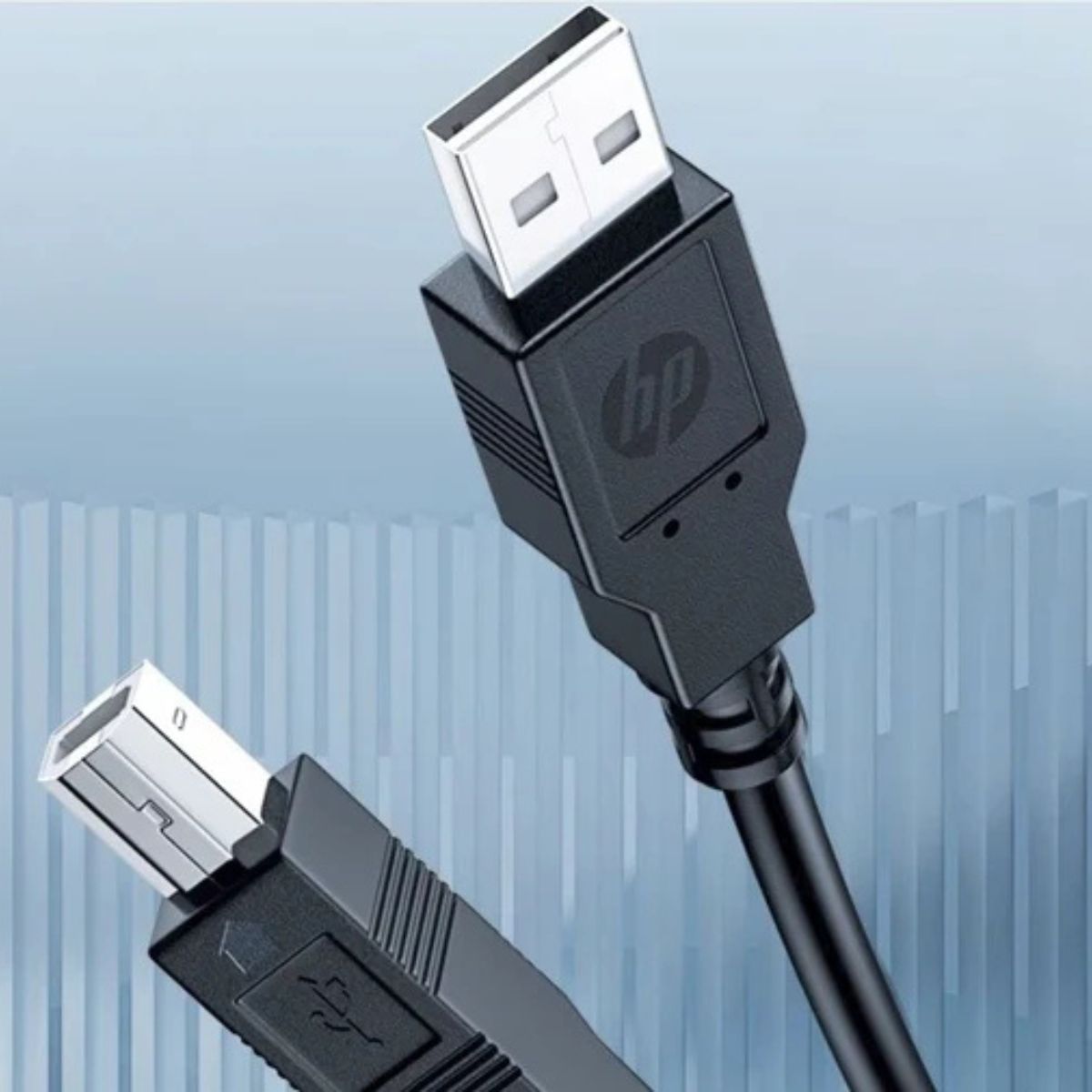 HP DHC-PT100-3M USB-A to USB-B 2.0 Cable 3 Meter | Black