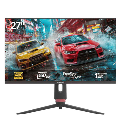 Redragon GIAGATE GMU27 27" 4K Mini-LED Gaming Monitor, Fast IPS Display, 160Hz Refresh Rate, 1ms GTG, FreeSync Premium & G-SYNC Compatible, USB-C PD 90W | GMU27