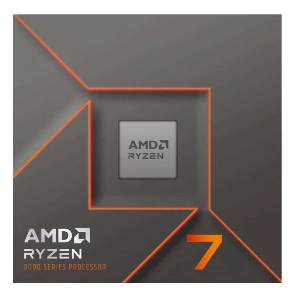AMD Ryzen 7 8700F AM5 Desktop Processor | 8 Cores & 16 Threads | Up to 5.0GHz Max Boost | 16MB L3 Cache | DDR5 Memory Support | Tray | 100-000001590-Tray