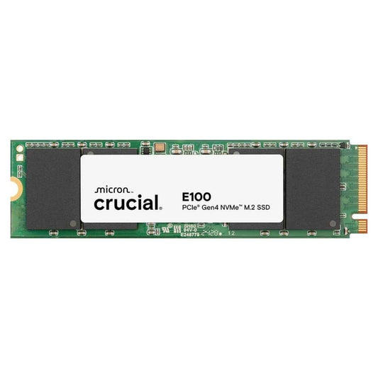 Crucial E100 SSD M.2 NVMe PCIe Gen4 Internal SSD, Up to 4,700MB/s, Laptop & Desktop Compatible