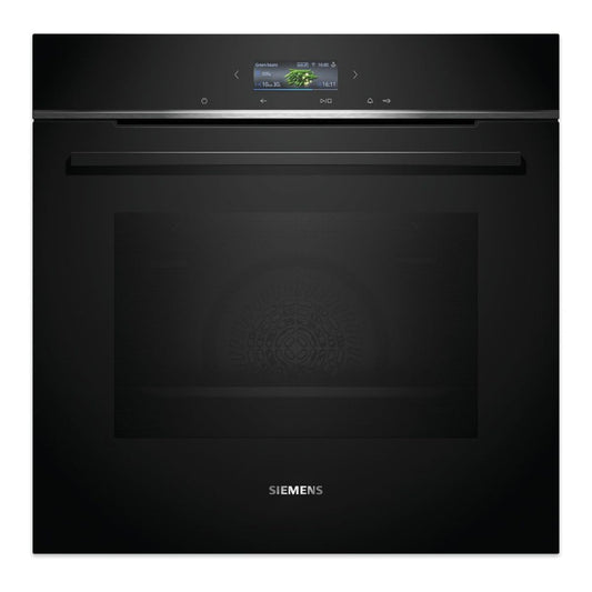 Siemens HB732G1B1M iQ700 Built-In Electric Oven – 71L, 60cm, TFT Touch Display, Home Connect, Black