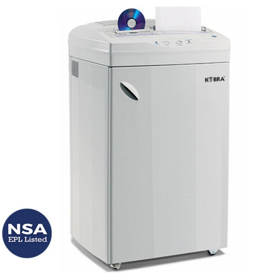 KOBRA 400 HS-6 COMBI Optical Media & Document High Security Professional Shredder | P-7 & O-6