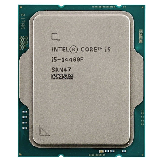 Intel Core i5-14400F 14th Gen Desktop Processor | 10 Cores | 16 Threads | Up to 5.0 GHz | 20MB Cache | DDR5-4800 | Up to 192GB | LGA 1700 | Tray | 14400F-Tray