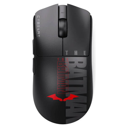 Cybeart Artemis The Batman Edition Wireless Gaming Mouse – 1000Hz, 52g Ultra-Light, 24,000 DPI, Tri-Mode (Black/Red | MC-ARTEMIS-BM01)