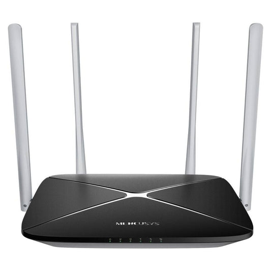 MERCUSYS MB135-4G AC1200 4G LTE Router | 150 Mbps Cat 4 | Dual-Band Wi-Fi 5 | Nano SIM | 4 Fast Ethernet Ports | 4 Antennas