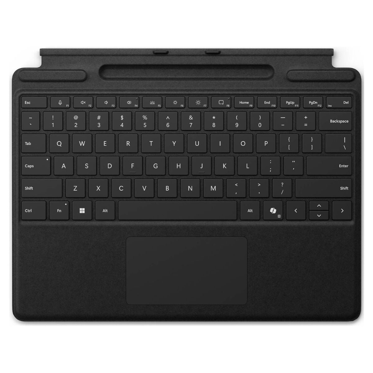 Microsoft Surface Pro Keyboard 11th Edition with Pen Storage | Compatible with Surface Pro 11th Edition, Surface Pro 10, Pro 9, Pro 8 & Pro X | Black | 8XA-00182