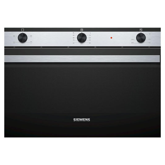 Siemens VB011CBR0M Built-In Oven – 85L Capacity, 3 Cooking Modes, Knob Control, Integrated Cleaning System, Black/Stainless Steel