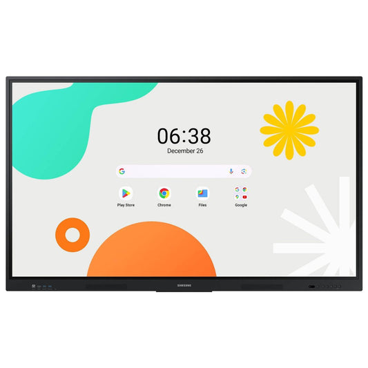 Samsung WAF 75-Inch 4K UHD Interactive Display | IR Touch | Android 14 | 64GB | LH75WAFWLGCXUE