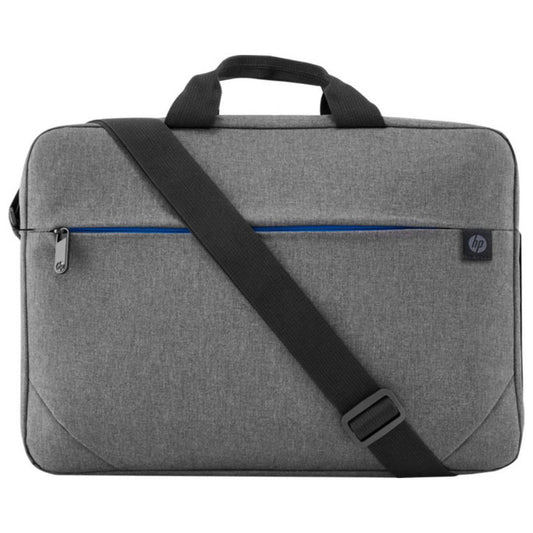 HP Prelude 15.6" Topload Laptop Bag, 14.50 L Capacity, Handle Luggage Strap, Shoulder Strap Carrying, Zipper Closure, Grey | 1E7D7AA