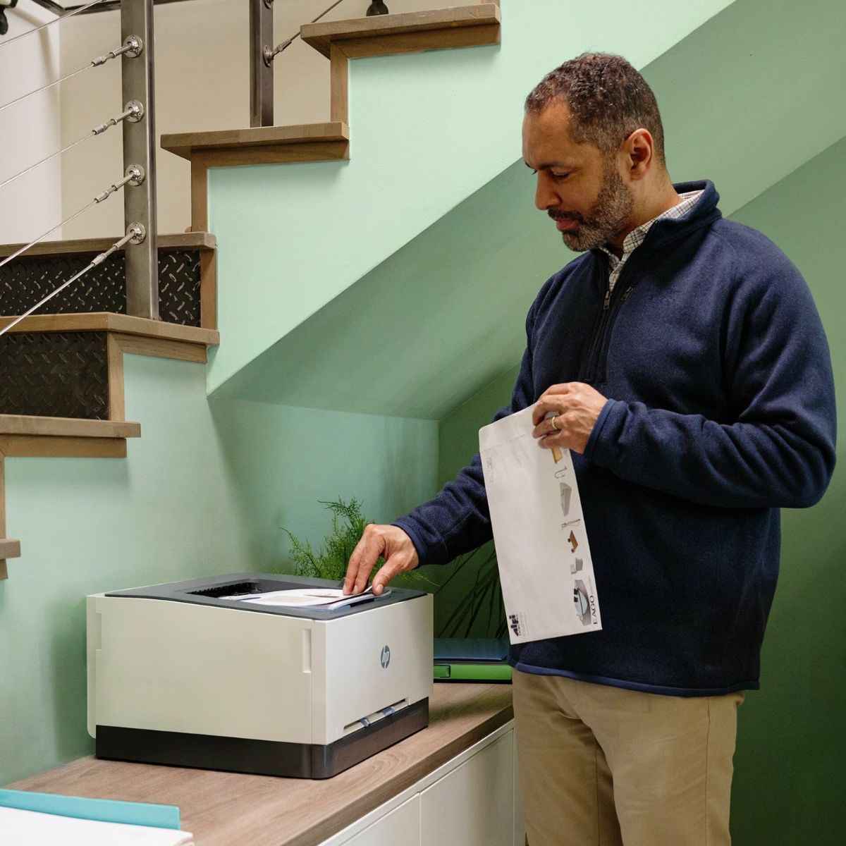 HP Printer Color LaserJet Pro 3203DW, Two-Sided Colour Printing, Reliable And Space-Saving Design, Print Speed Up to 25 PPM (Black) and 25 PPM (Colour) | LaserJet Pro 3203DW