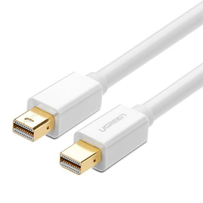 UGREEN Mini DisplayPort Male to Male Cable 2m | High-Speed Digital Audio &amp; Video Cable | White