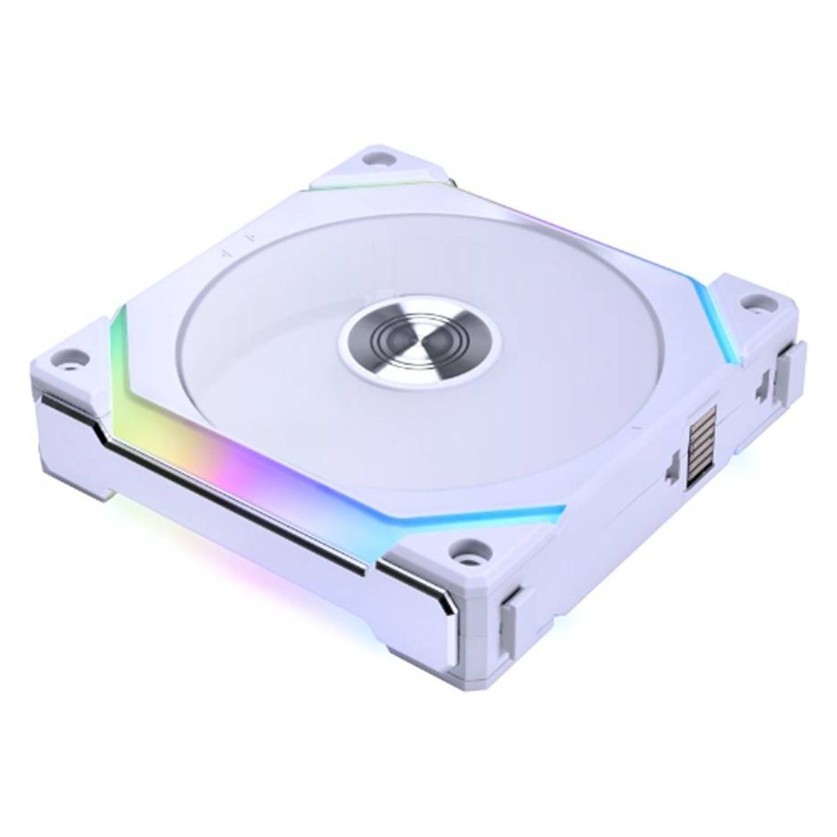 Lian-Li UNI FAN SL120 V2 ARGB Case Fan | 120mm | 2000 RPM | 64.5 CFM | Daisy-Chain | White | G99.12SLV21W.00