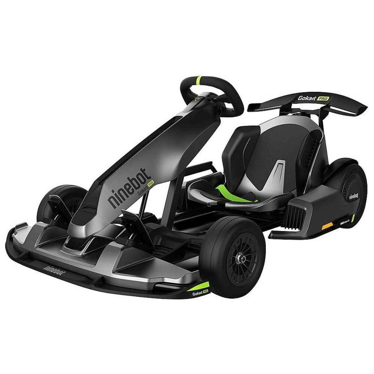 Segway-Ninebot Electric GoKart Pro | Up to 37 km/h Speed | 96 Nm Max Torque | 25 km Range | 4 Riding Modes | Adjustable Frame | 100 kg Payload | Gray | N3M432
