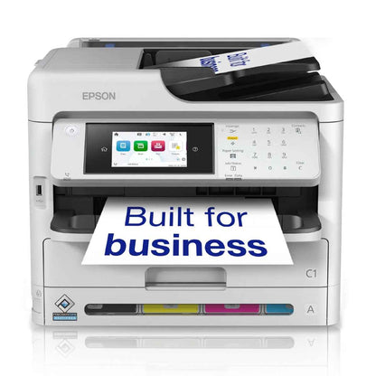 EPSON WorkForce Pro WF-C5890DWF All-in-One Inkjet Printer – Print, Scan, Copy, Fax, 34 ppm, 1200 × 2400 dpi, WiFi, Ethernet, Duplex Printing | C11CK23402BY