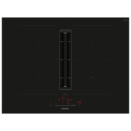 Siemens iQ500 ED777HQ26E Induction Hob – 70cm, Integrated Downdraft Ventilation, Home Connect