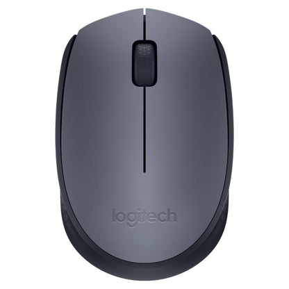 Logitech M170 Wireless USB Mouse | 2.4GHz Wireless Technology | Optical Tracking | Up to 10m Wireless Range | Gray | 910-004642