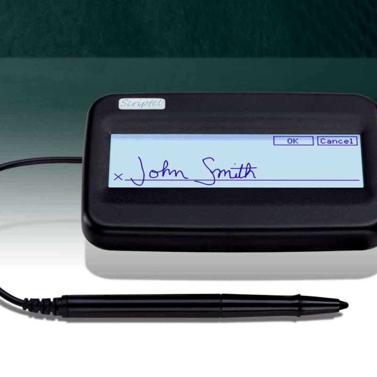 Scriptel ST1550-6FT ProScript Compact LCD Signature Capture Pad – 1x5 ...