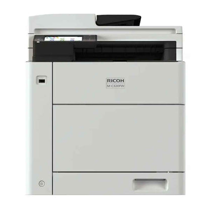 Ricoh M C320FW Color Laser Multifunction Printer – Compact Design, WiFi, Duplex, Print/Copy/Scan/Fax