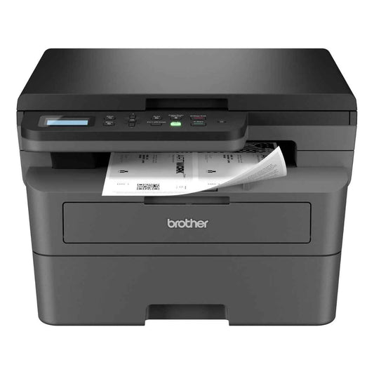 Brother DCP-L2625DW Mono Laser Printer, Up to 34 PPM Printer Speed, 49 dB(A) Noise Level, Hi-Speed USB, Wired & Wireless Connectivity, 250 Sheets Input Tray, Black | DCP-L2625DW