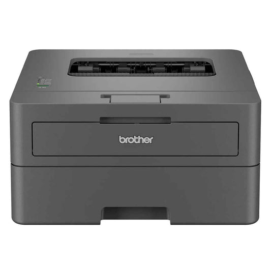Brother HL-L2400D Compact Mono Laser Printer, Automatic Duplex Printing, Up to 30/32 ppm Print Speed, Up to 1200 x 1200 dpi Resolution, Hi-Speed USB 2.0 Connectivity, Black | HL-L2400D