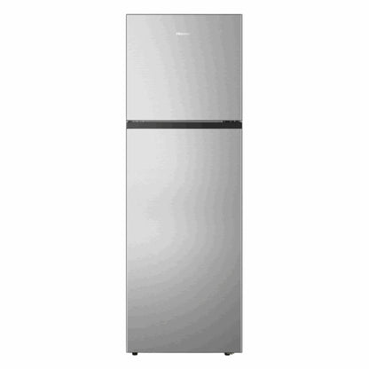 Hisense RT3N328NAB Top Mount Refrigerator, 250L Capacity, Total No Frost, Multi Air Flow, Moisture Fresh Crisper, Reversible Door, Stainless Steel