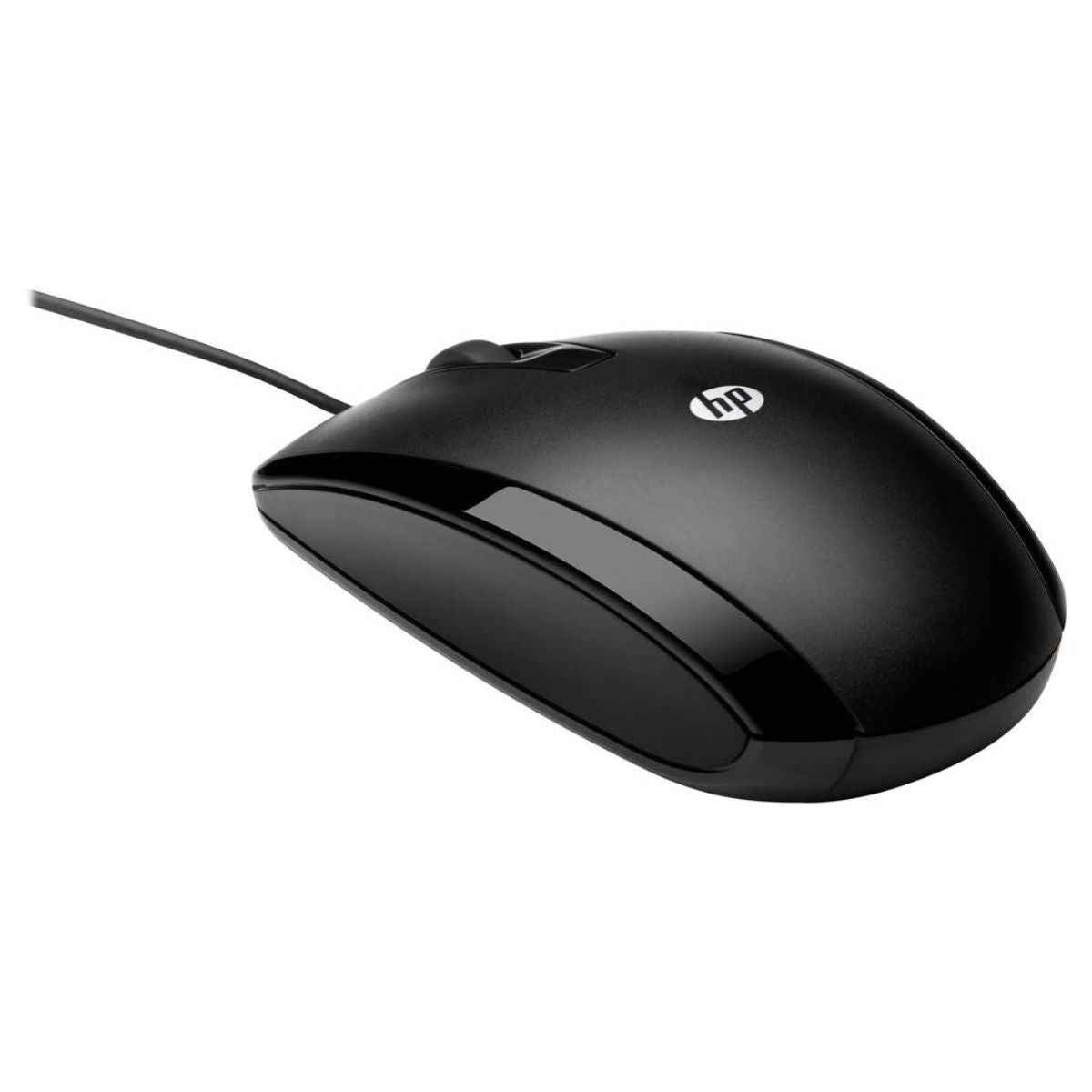 HP X500 Wired USB Mouse | Optical Sensor | Three-Button Design with Scroll Wheel | Windows & Mac Compatible | Black | E5C12AA#UUF