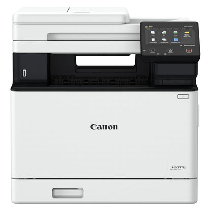 Canon i-SENSYS MF754Cdw AIO Colour Laser Printer – Print, Scan, Copy, Fax, 33ppm, 1200 × 1200 dpi, 5” Touch LCD, WiFi, Duplex Printing, White | 5455C009