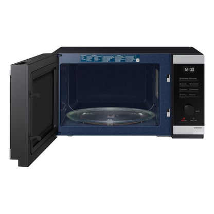 SAMSUNG mw4000d 32L Solo Microwave Oven Silver color with Power Defrost and Home Dessert, 1500 W Power Consumption, 7 Power Levels