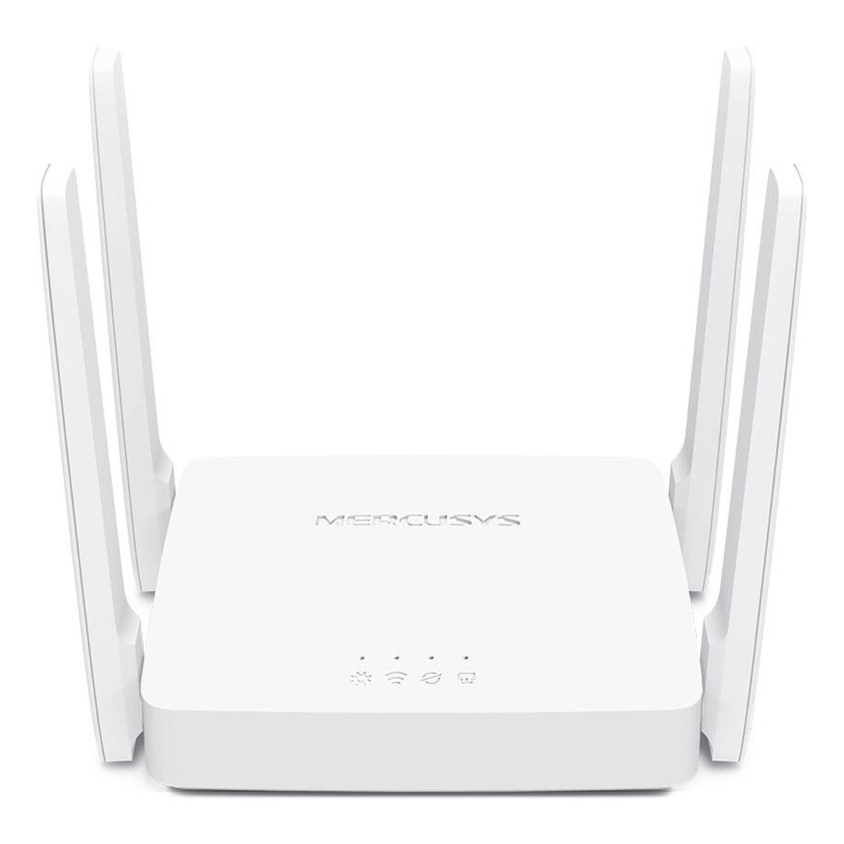 MERCUSYS AC10 AC1200 Dual-Band Wi-Fi 5 Router | 1200 Mbps | MU-MIMO | Beamforming | 4× 5 dBi Antennas | 100 Mbps WAN/LAN
