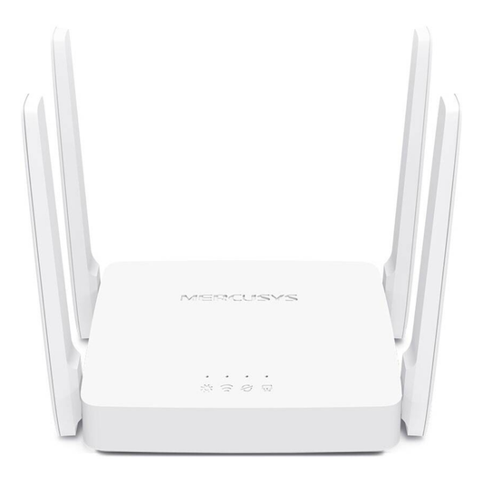 MERCUSYS AC10 AC1200 Dual-Band Wi-Fi 5 Router | 1200 Mbps | MU-MIMO | Beamforming | 4× 5 dBi Antennas | 100 Mbps WAN/LAN