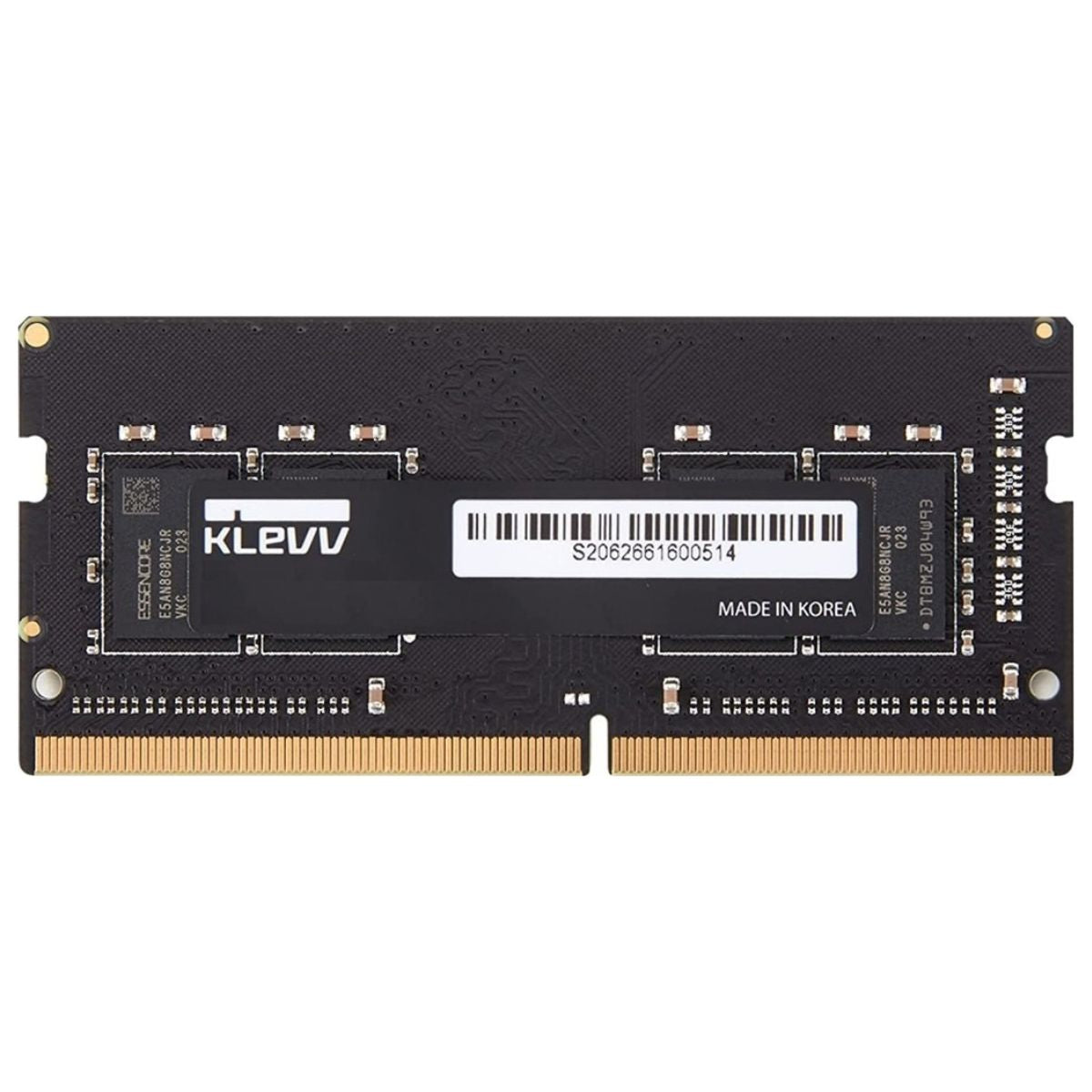 KLEVV 32GB DDR4 3200MHz SODIMM Laptop Memory | 260-Pin | Non-ECC | 1.2V | KD4BGSA80-32N220A