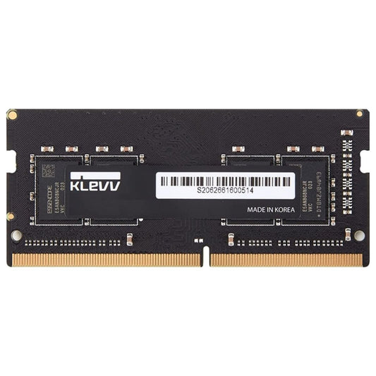 KLEVV 32GB DDR4 3200MHz SODIMM Laptop Memory | 260-Pin | Non-ECC | 1.2V | KD4BGSA80-32N220A
