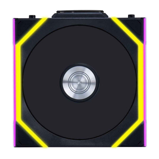 Lian-Li UNI FAN SL Wireless Reverse Blade Case Fan – 120mm, 2000 RPM, 69.5 CFM Airflow, FDB Bearing, Single Pack, Black | 12RSL1W1B