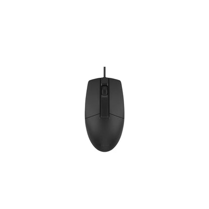 A4Tech OP-330S Wired Mouse – Silent Click, 1200 DPI, USB (Black)