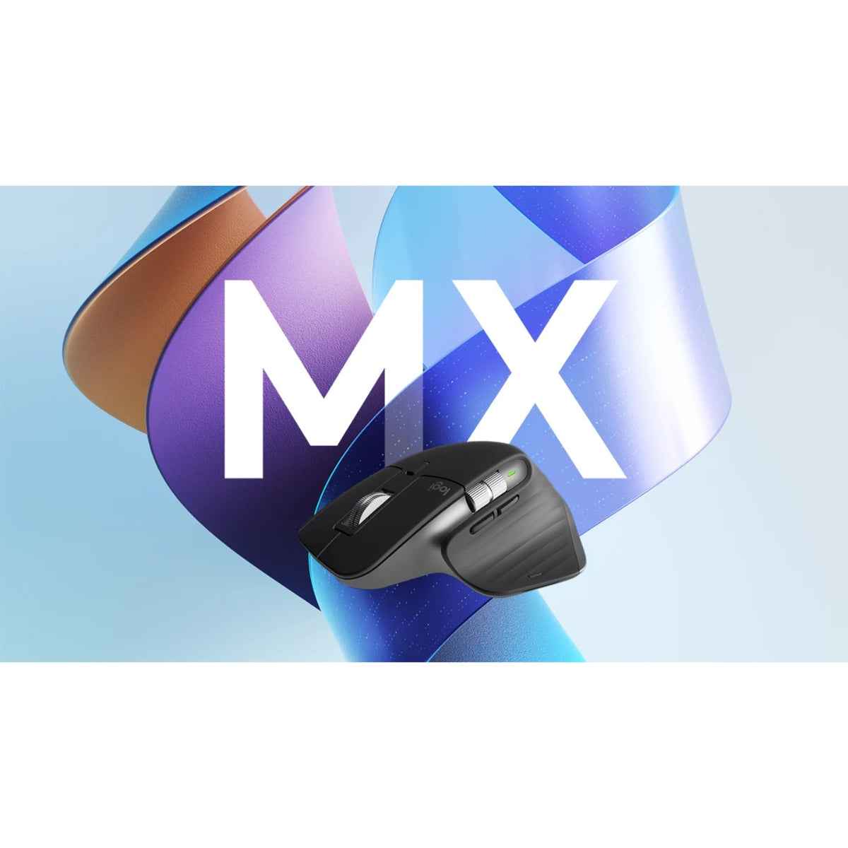 Logitech MX Master 3S Wireless Performance Mouse, With Ultra Fast Scrolling, 7 Buttons, 8000 DPI Resolution, Quiet Clicks, USB-C, Bluetooth, 10m Operating Distance, - Black