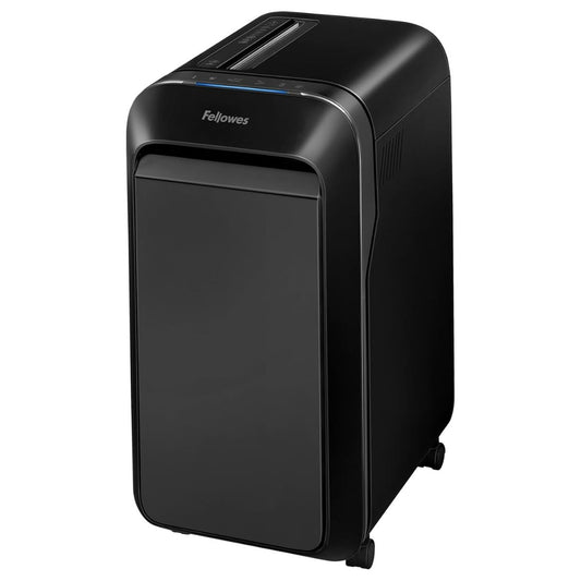 Fellowes Powershred LX220 Micro-Cut Shredder | P-4 | 20-Sheet Capacity | 2 × 12mm | 8-Gallon Bin | Black | 5015401