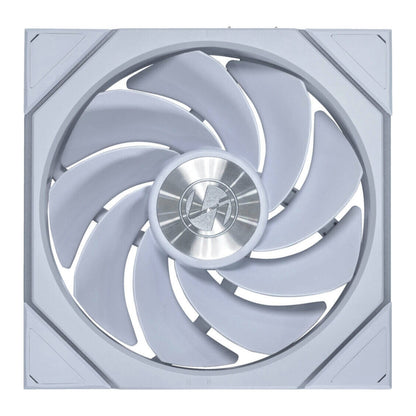 Lian-Li UNI FAN TL Wireless Reverse 140mm Case Fan – 1800 RPM, 103.9 CFM Airflow, Fluid Dynamic Bearing, 4-PIN PWM | Black / White