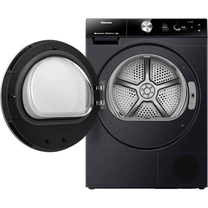 Hisense 7S Series  10kg Heat Pump Dryer – DH7S107BB, Smart Wi-Fi & AI Super Dry (Premium Black)
