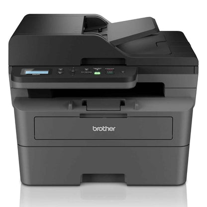 Brother DCP-L2640DW Compact Mono Laser Multi-Function Printer, Print, Scan, Copy, Up to 34/36 ppm (A4/LTR) Print Speed, 1200 x 1200 dpi Resolution, 2 Lines LCD Display, Black | DCP-L2640DW