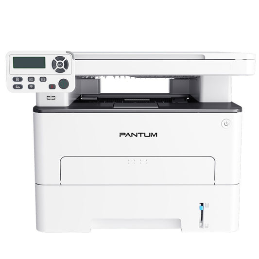 Pantum M6700DW Mono Laser Multifunction Laser Printer, Print, Copy, Scan, Up to 30 ppm Print Speed, Automatic Duplex Printing, USB, Ethernet, WiFI Connectivity, NFC for Android Only, White | M6700DW