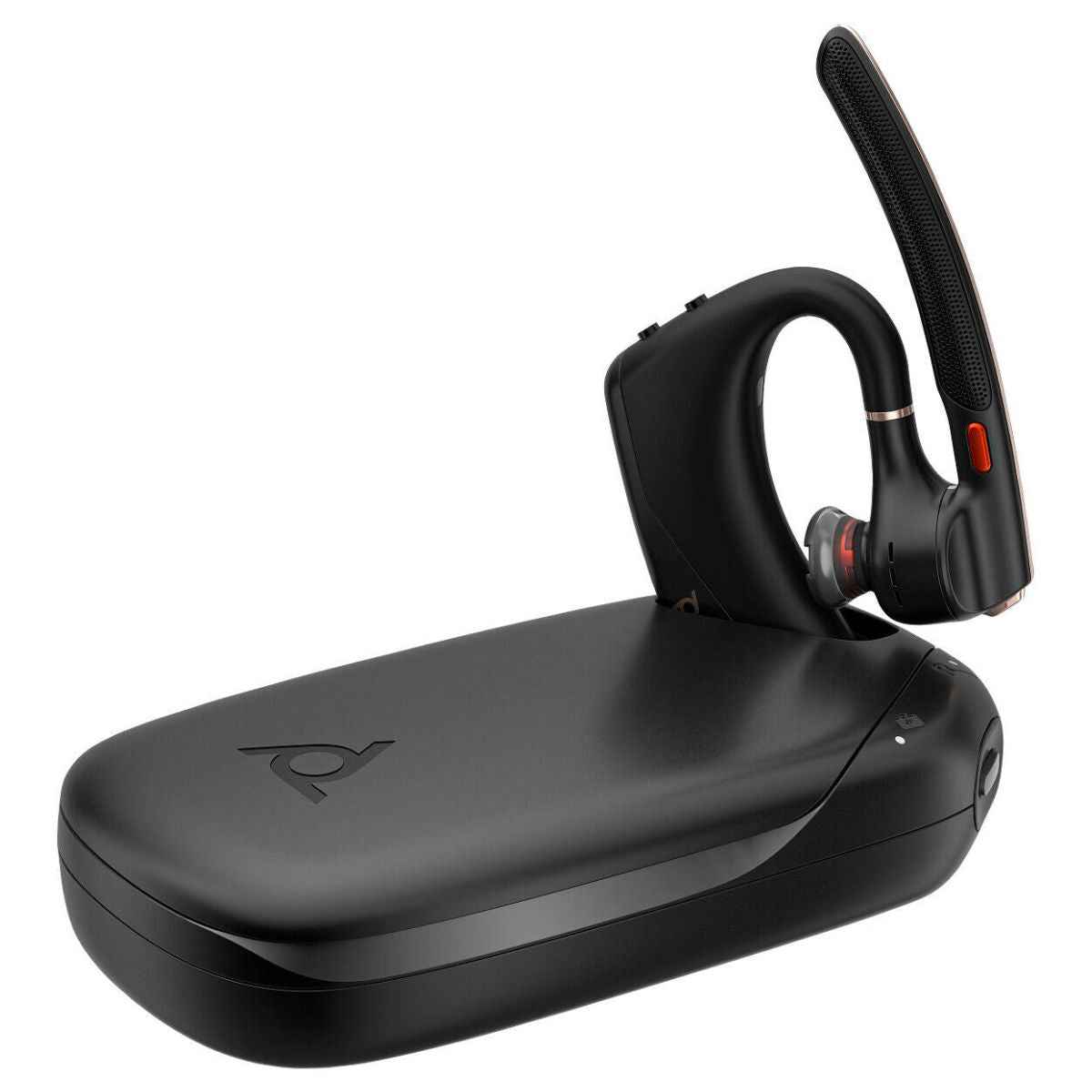 HP Poly Voyager Legend 50-M Headset UC Headset, NoiseBlockAI, 4 Mic Array, WindSmart Tech, 20.5g Lightweight, 3 Ear Tips, Charging Case, BT700 Adapter, USB-C, All-Day Comfort