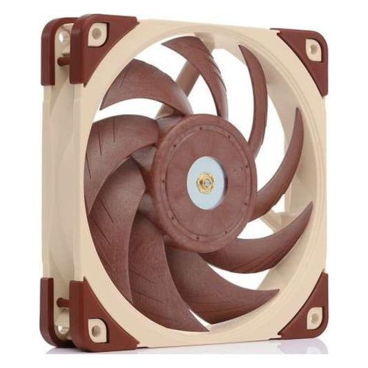 Noctua NF-A12x25 PWM Premium 120mm Cooling Fan, 4-Pin PWM, 2000 RPM, SSO2 Bearing, AAO Frame, Metal-Reinforced Motor Hub, Ultra-Tight Tip Clearance, Brown | NF-A12x25 PWM