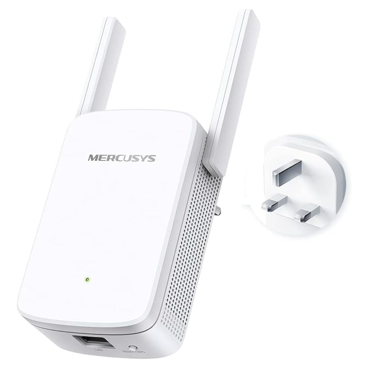 MERCUSYS ME30 AC1200 Wi-Fi Range Extender | Dual-Band 1200 Mbps | 2 External Antennas | Fast Ethernet | Access Point Mode