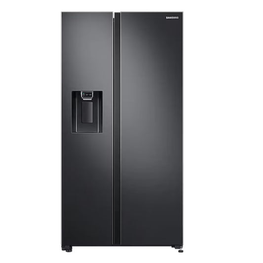 Samsung RS5000RC 660 Liters Side-by-Side Refrigerator RS64R5331B4/AE Black Color All Around Cooling with Digital Inverter Compressor, SpaceMax
