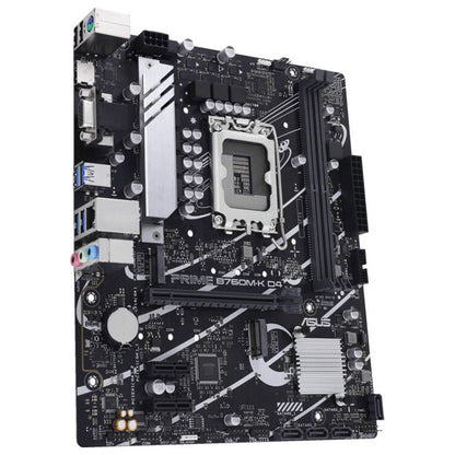 Asus PRIME B760M-K D4 LGA 1700 Micro-ATX Motherboard | DDR4 | PCIe 4.0 | 2.5Gb Ethernet | Aura Sync