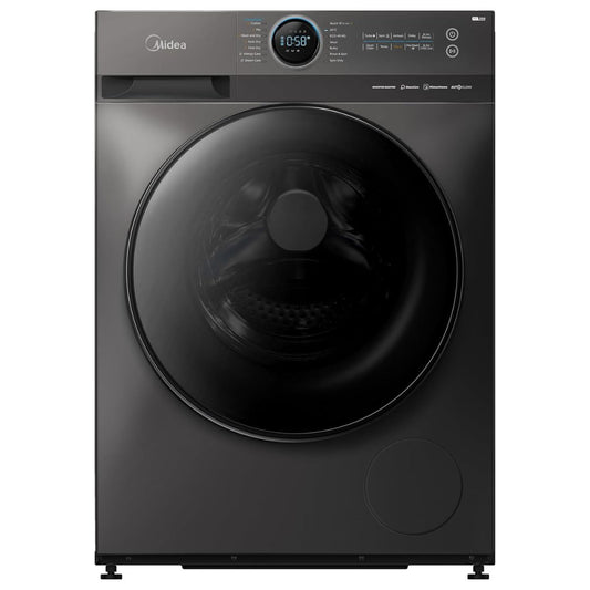 Midea MF200D100WBT Smart Washer Dryer – 10kg Wash / 7kg Dry, BLDC Inverter Motor, 1400 RPM, Wi-Fi, Steam Care, Titanium