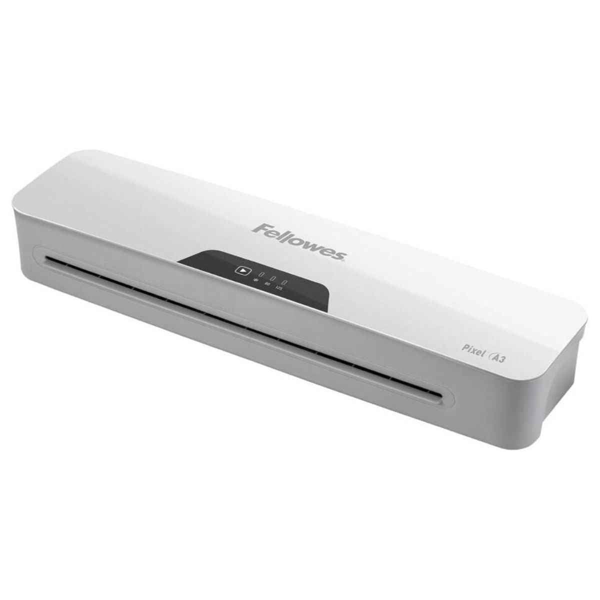 Fellowes Pixel A3 Laminator | Supports 80–125 Micron Pouches | Quick Warm-Up | Jam Release Lever | Auto Shut-Off | White
