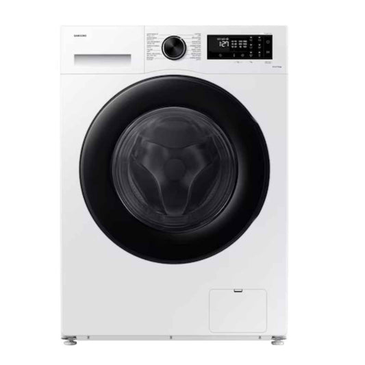 Samsung WW5000C / WW10CGC04DAEGU 10.5kg Front-Load Washing Machine – Eco Bubble™, SmartThings AI Energy Mode, Less Microfiber Cycle, White